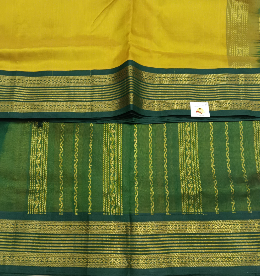 Pure silk cotton Korvai 12yardz