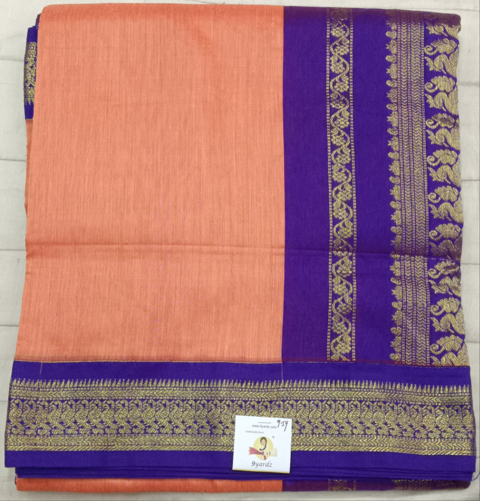 Kalyani Cotton Plain 9.5yardz