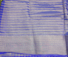 Load image into Gallery viewer, Mysore crepe silk checked (synthetic)