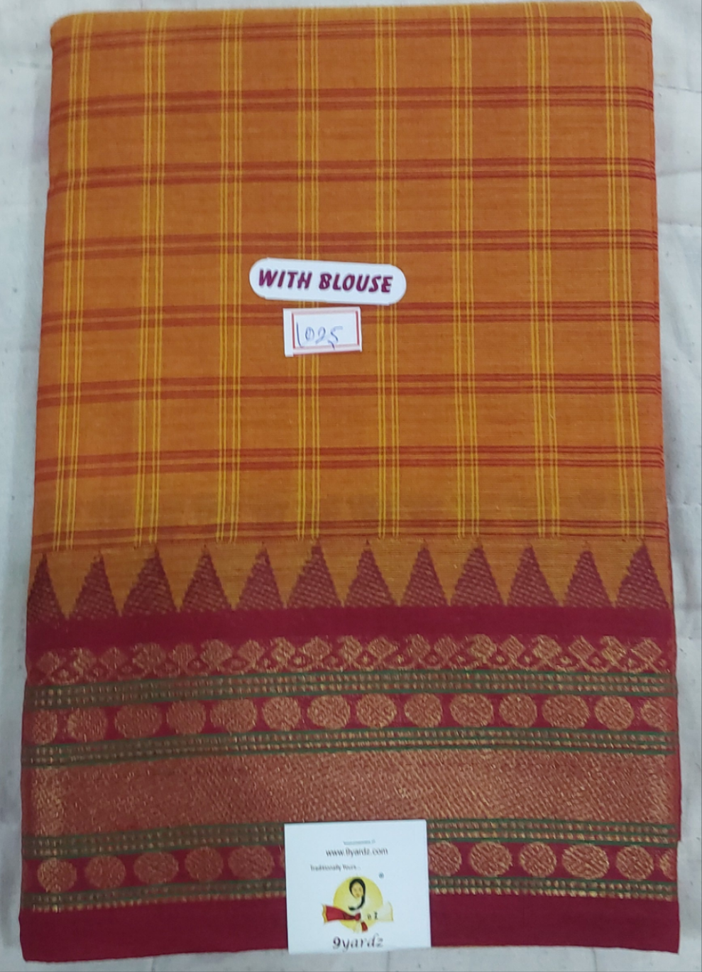 Chettinadu cotton 6yards