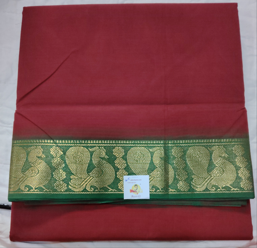 Chettinadu / Karaikudi cotton 10.5yards madisar