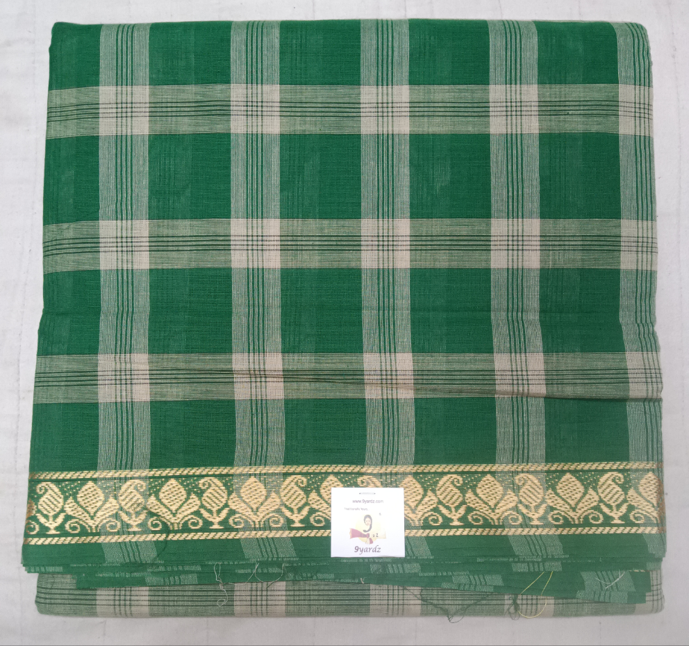 Chettinadu / Karaikudi cotton 10.5 yards madisar