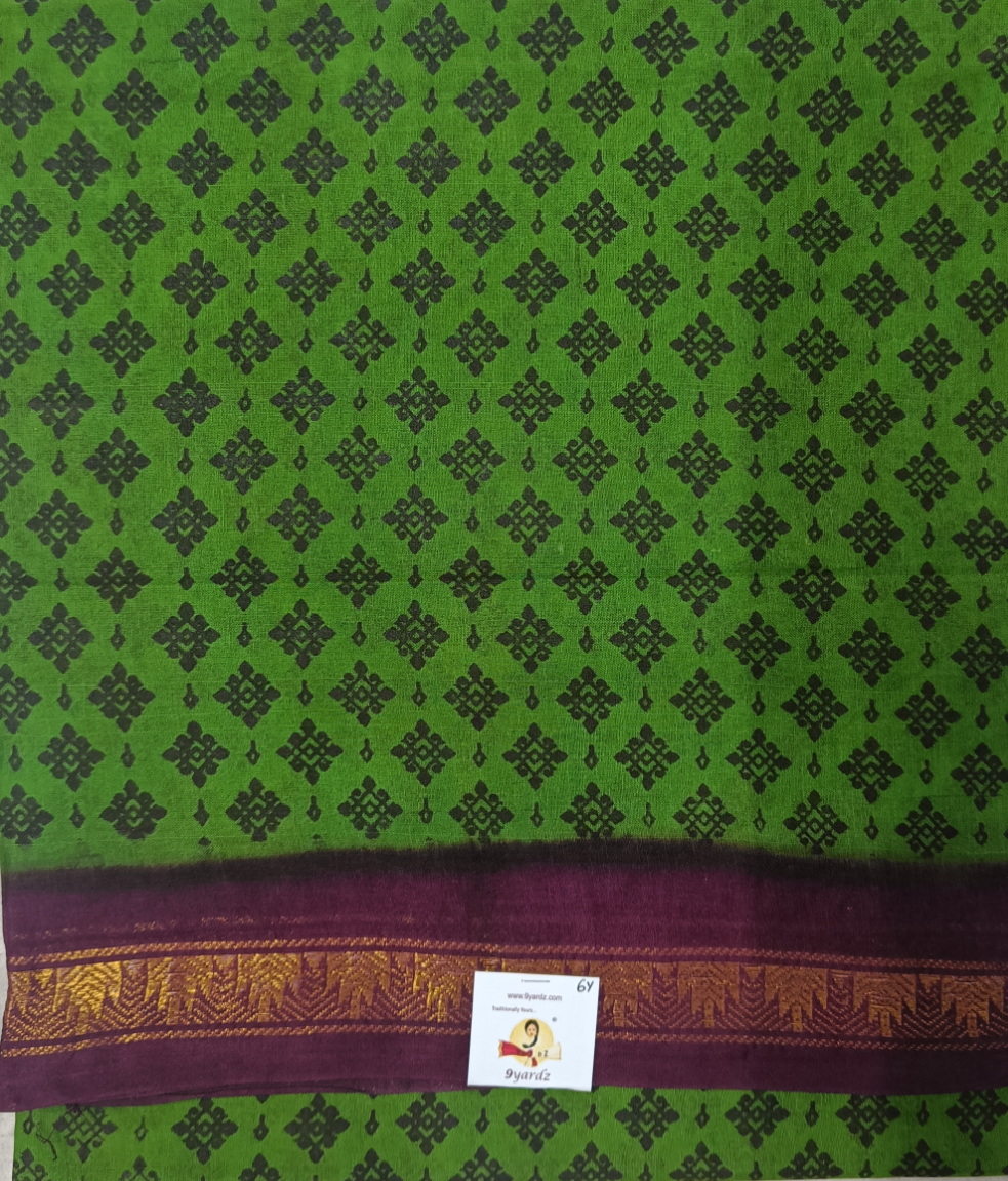 Sungudi cotton 6 yards