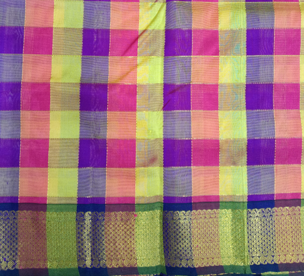 Pure Silk Cotton Madisar 10yardz