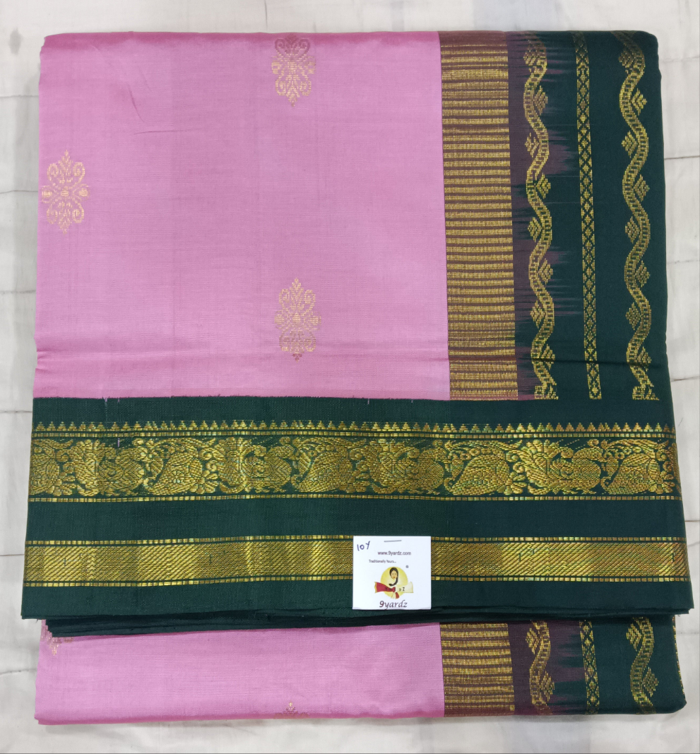 Semi Silk cotton Korvai Madisar