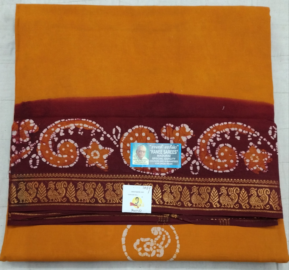 Ranee voyal saree 10.5yardz(9.5mtrs)
