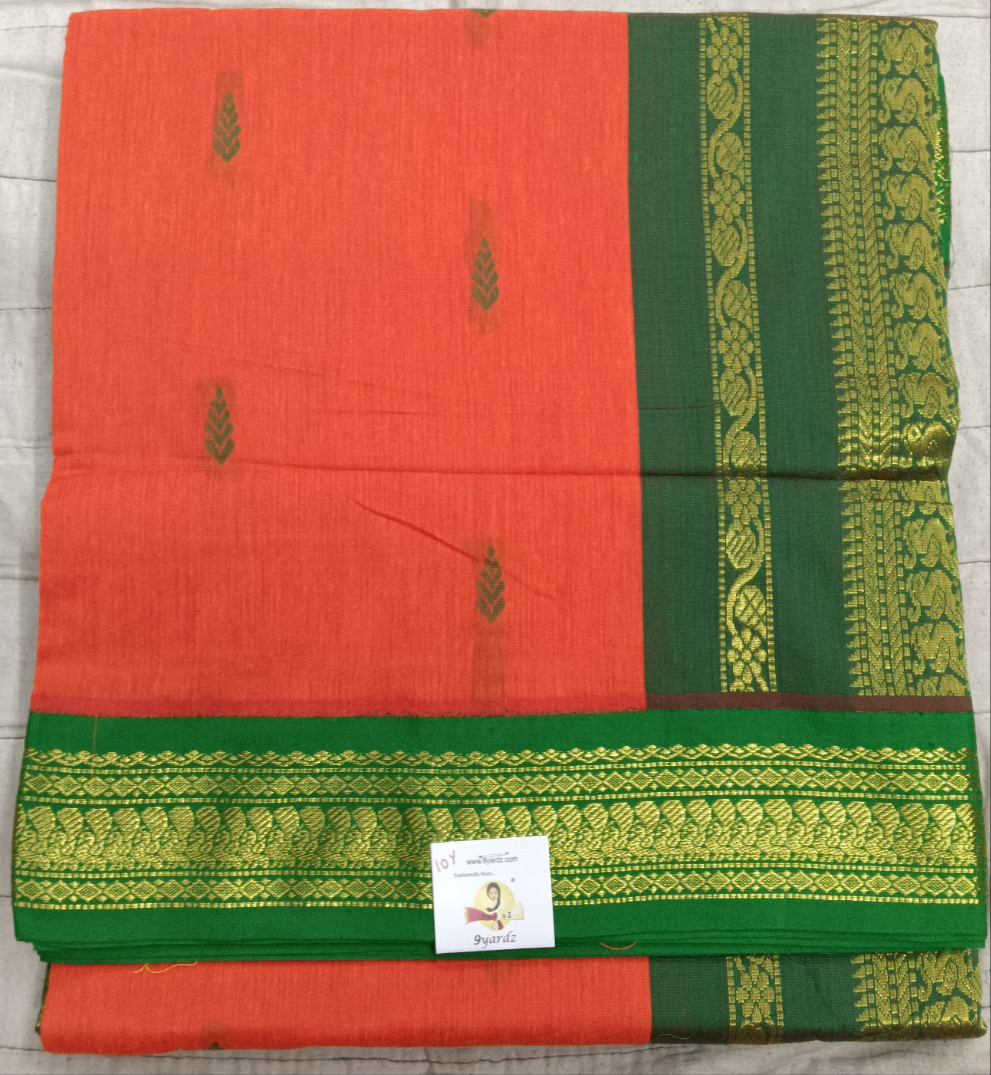 Kalyani Cotton Butta  9.5yardz