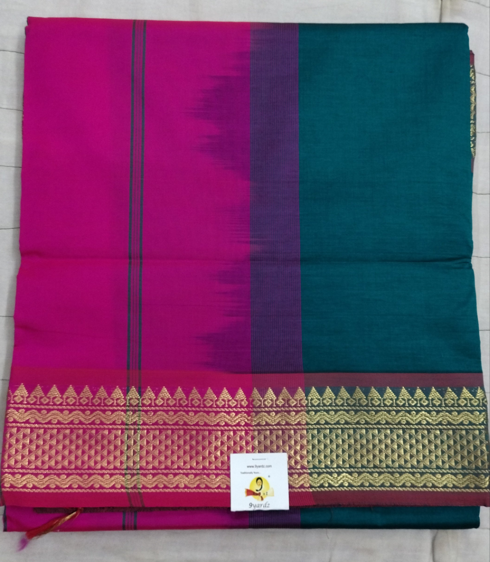 Semi silk Plain 6Yards