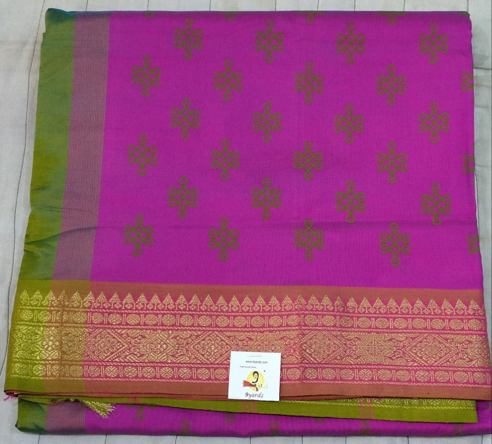 Semi Silk cotton printed 10yardz Madisar