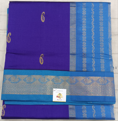 Semi Silk cotton Korvai Madisar