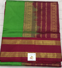 Load image into Gallery viewer, Pure silk cotton -Korvai 10yards madisar