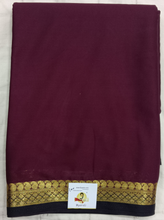 Load image into Gallery viewer, Mysore crepe silk (synthetic)