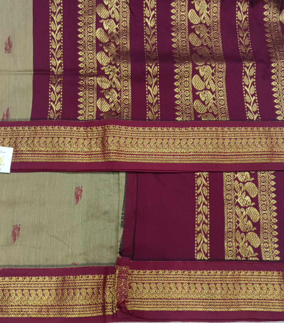 Kalyani Cotton Butta  9.5yardz