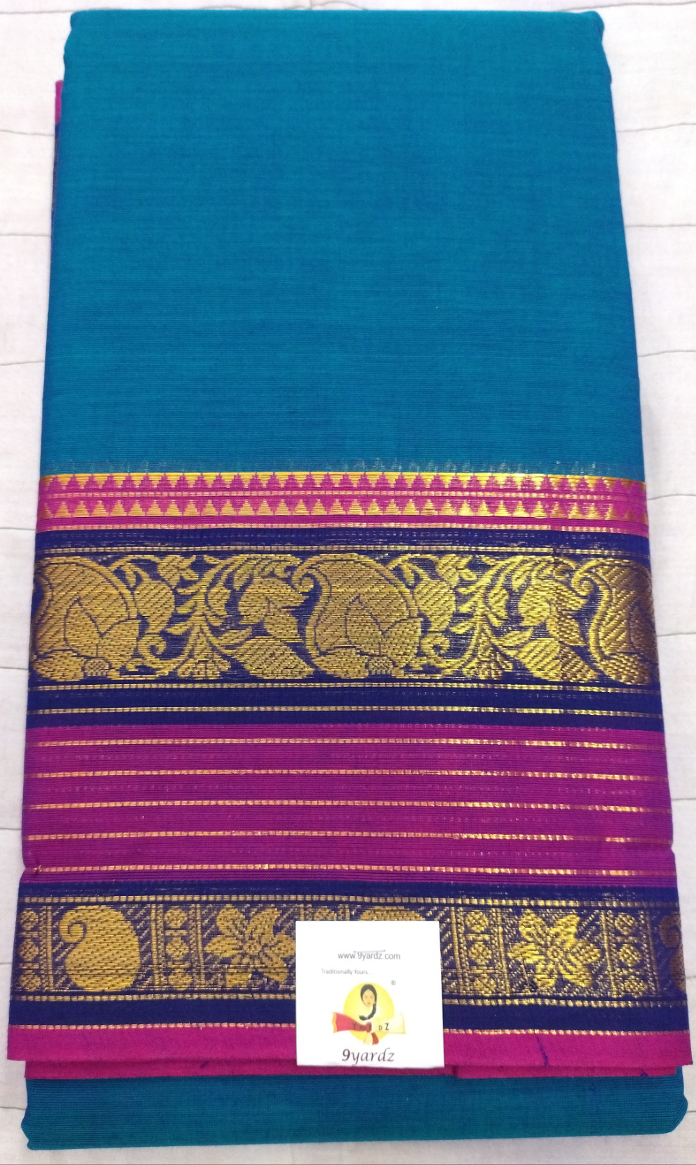 Chettinadu cotton 7yardz