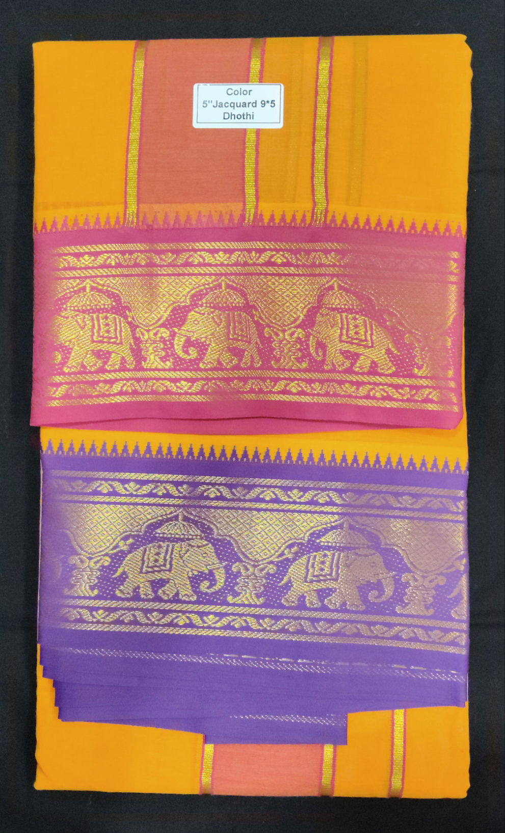 Cotton Colour  Dhothi 9*5