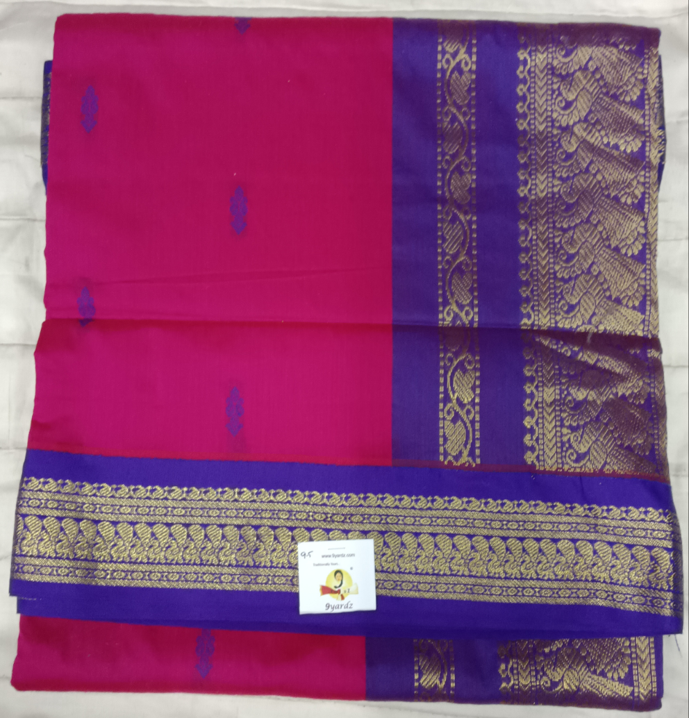 Kalyani Cotton Butta  9.5yardz