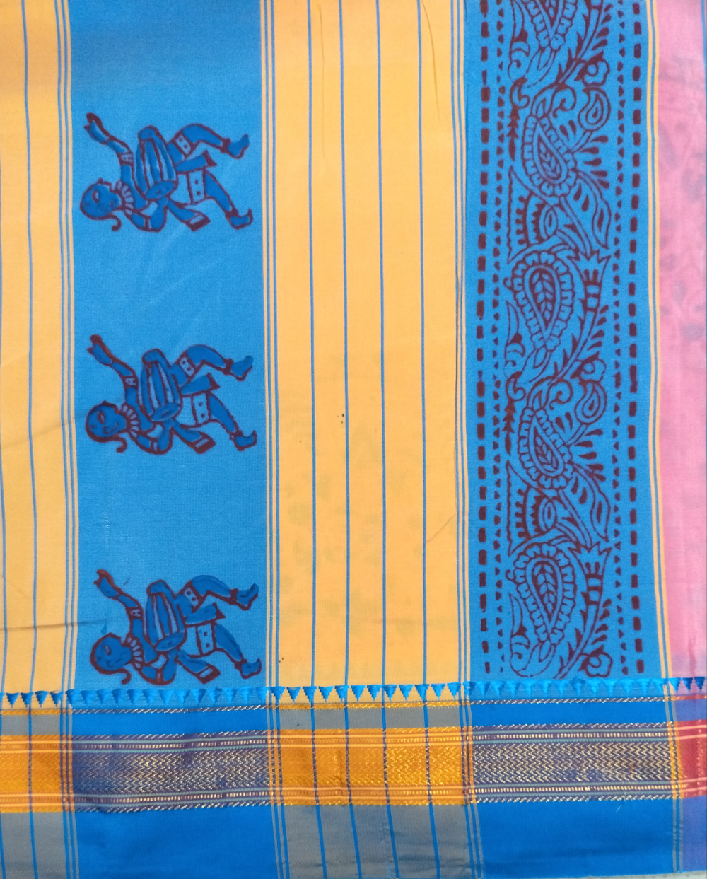 Ikkal sarees madisar Printed 10yardz