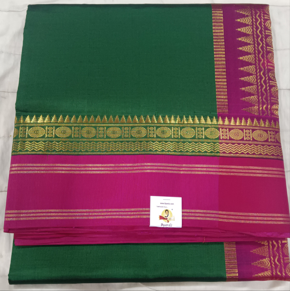 Semi Silk cotton Korvai Madisar