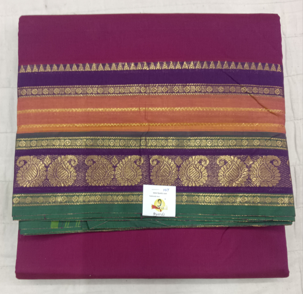 Chettinadu / Karaikudi cotton 10yardz madisar