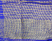 Load image into Gallery viewer, Mysore crepe silk checked (synthetic)