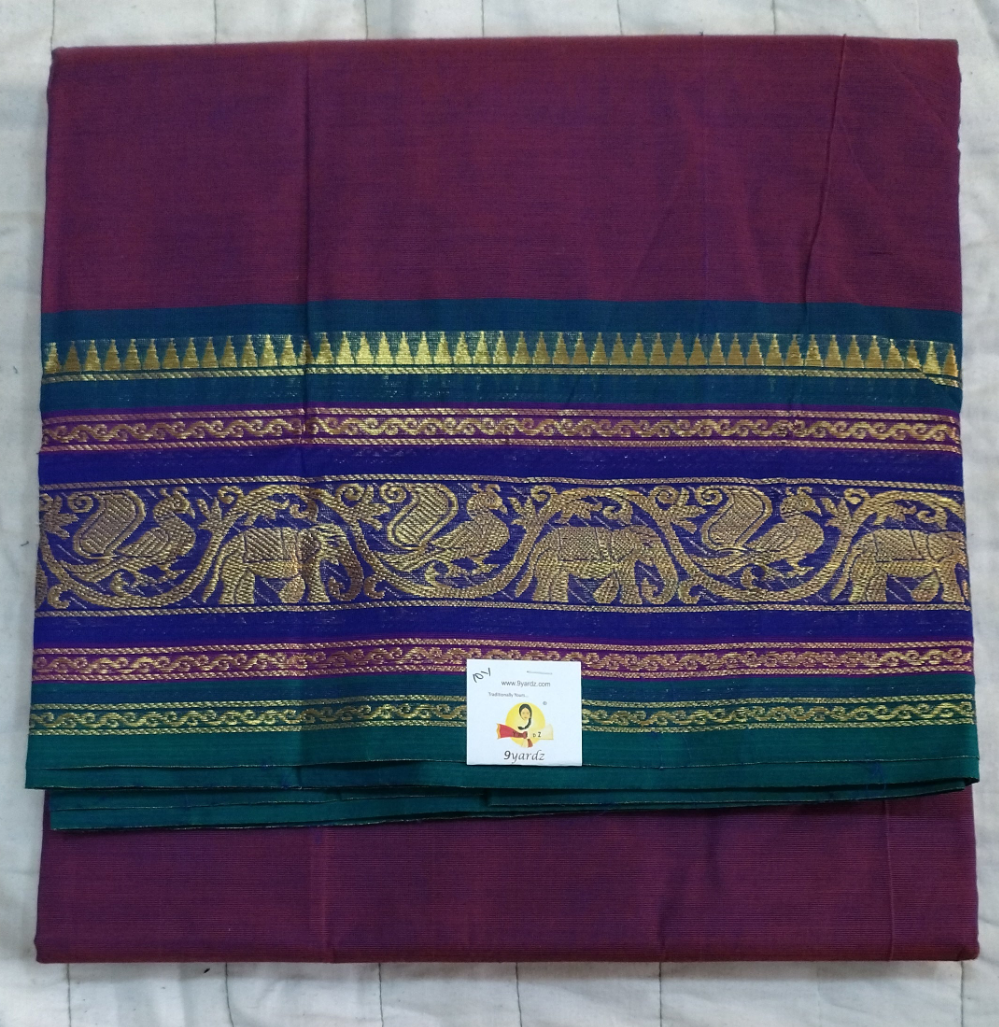 Chettinadu / Karaikudi cotton 10yards madisar