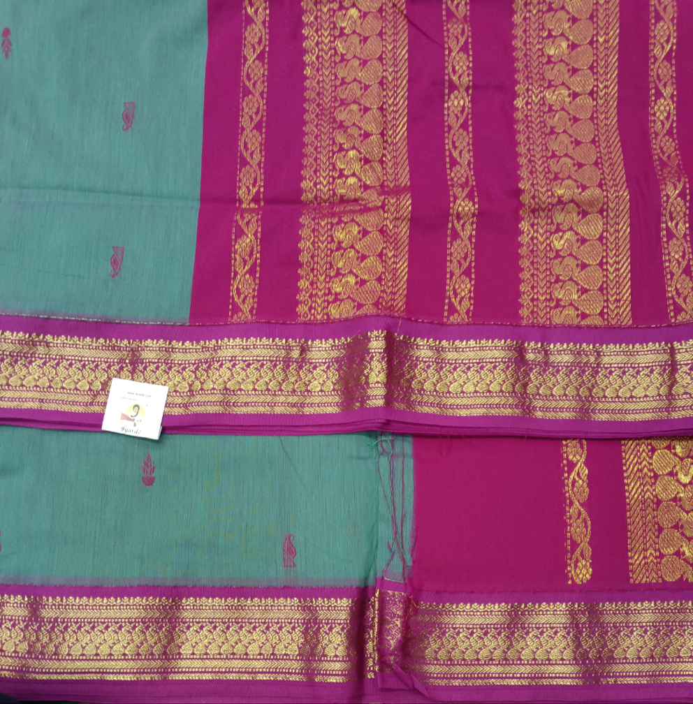 Kalyani Cotton Butta  9.5yardz