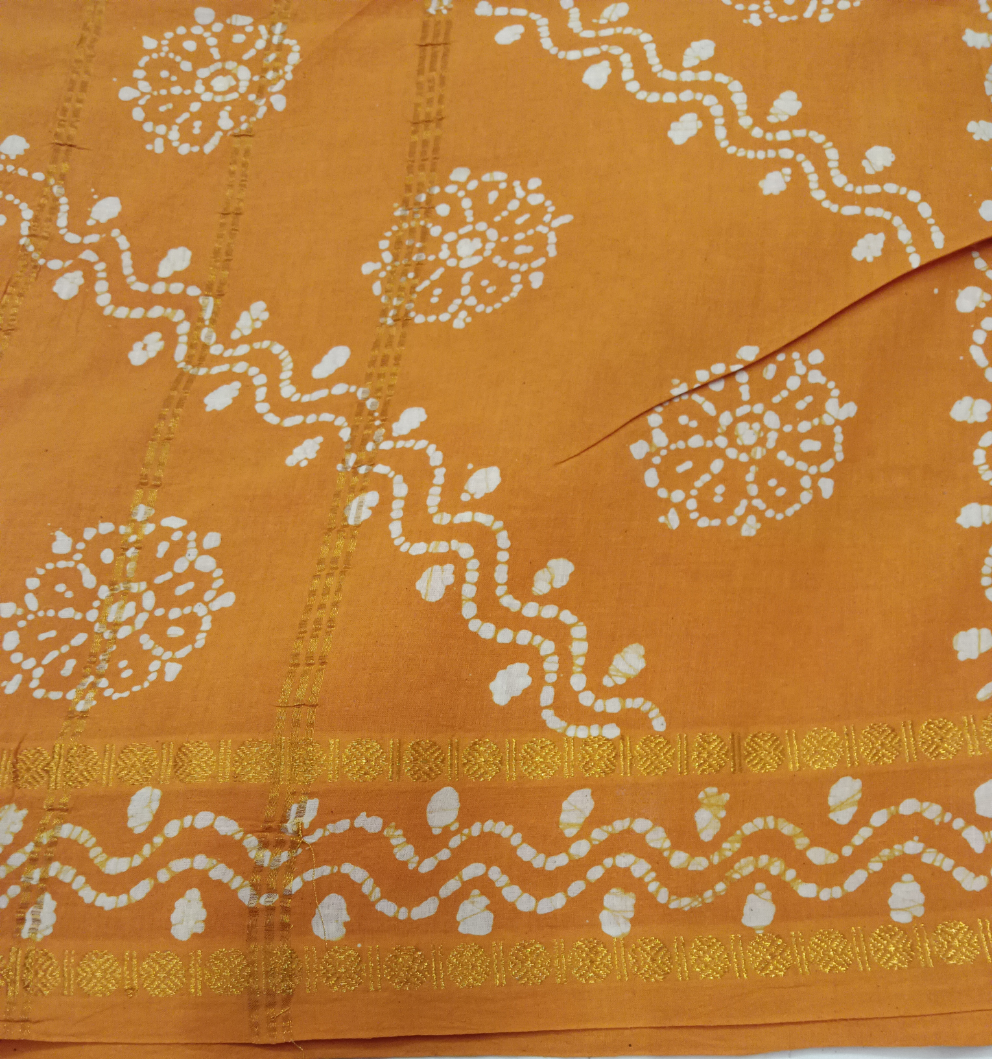 Sungudi Spray Printed 10.5 yards