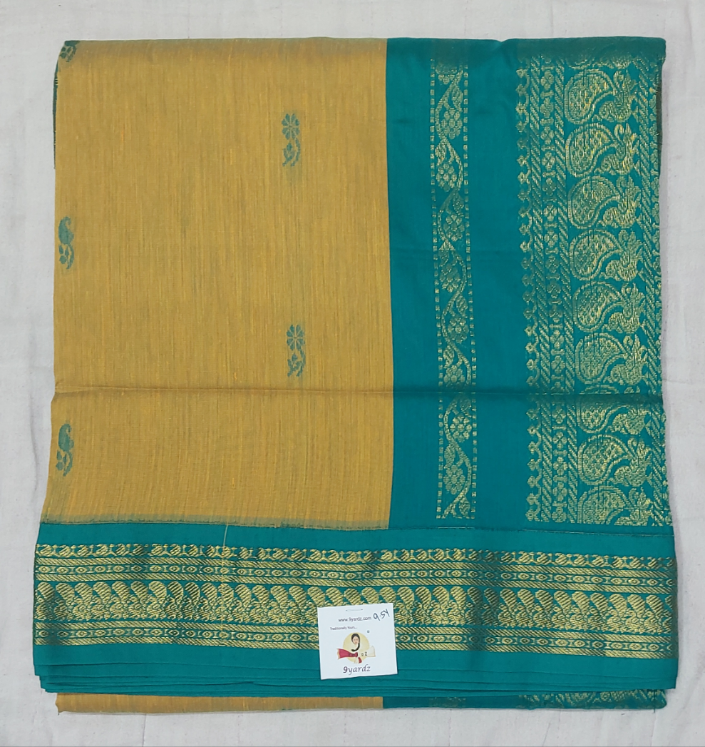 Kalyani Cotton Butta  9.5yardz