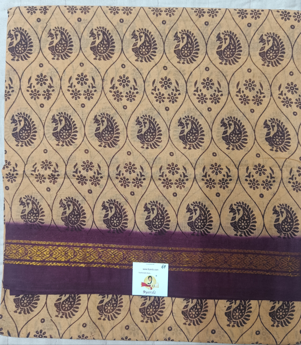 Sungudi cotton 6 yards
