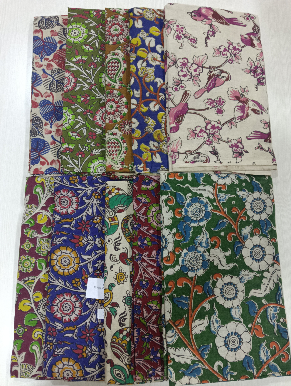 Navarathri special Kalamkari blouse bits
