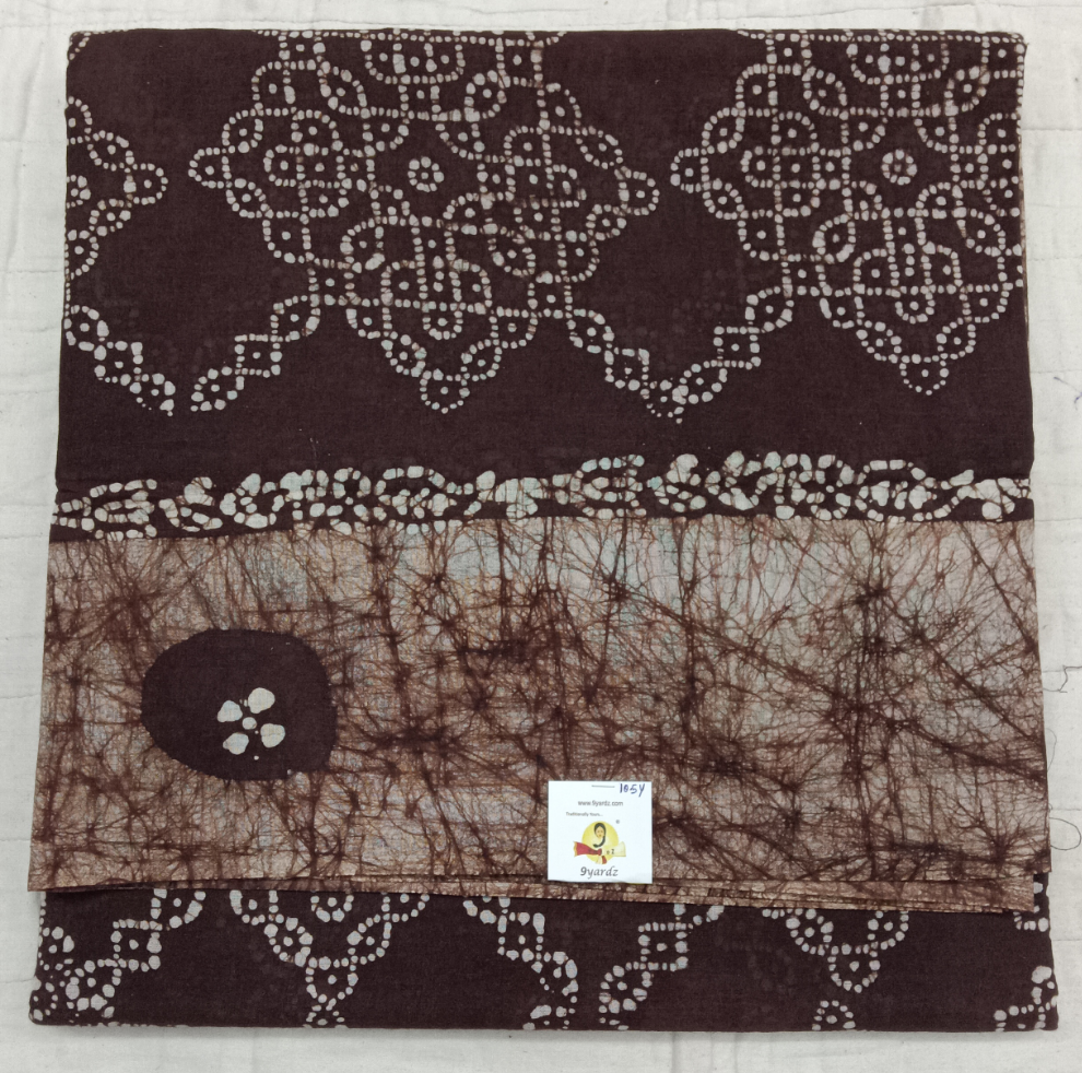 Sungudi cotton 10.5yards 49"