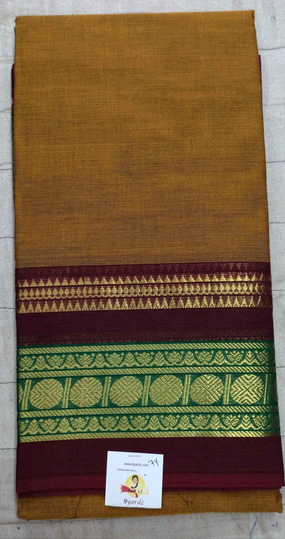 Chettinadu cotton 7yardz