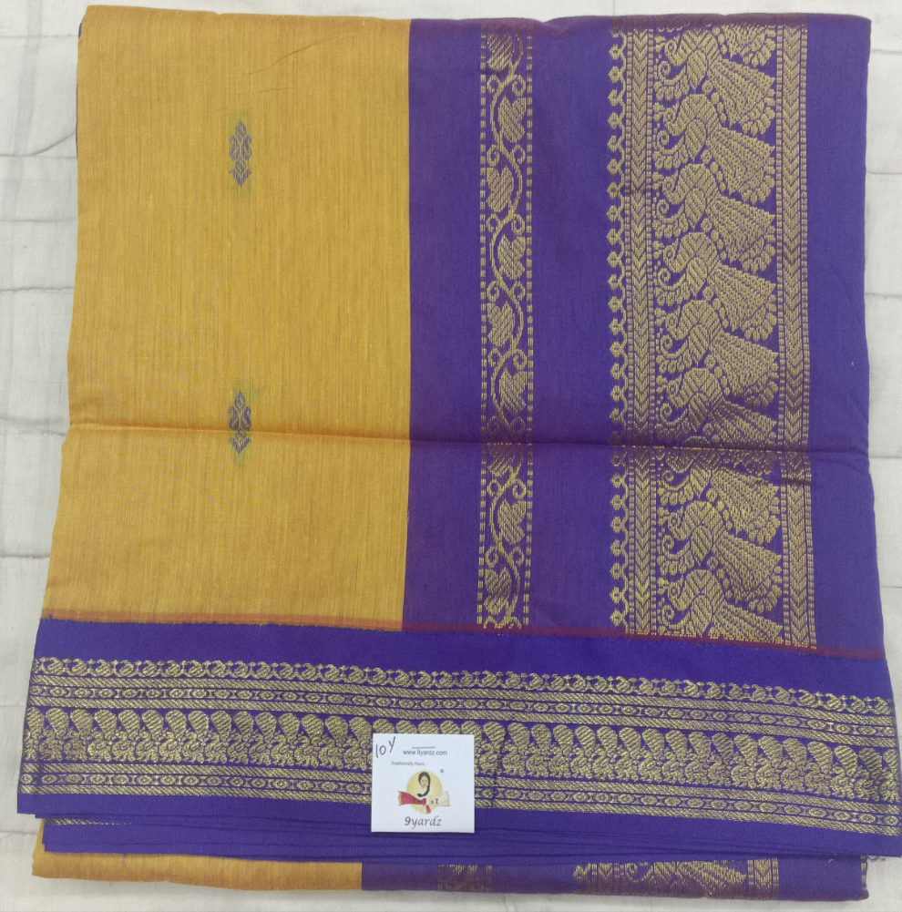 Kalyani Cotton Butta  9.5yardz