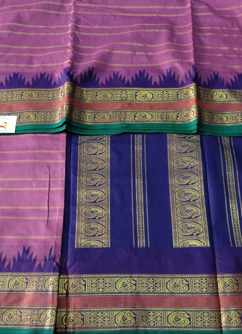 Akshaya cotton 10.25 yards madisar