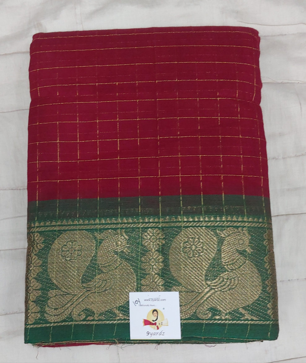 Chettinadu / Karaikudi cotton 10yards madisar