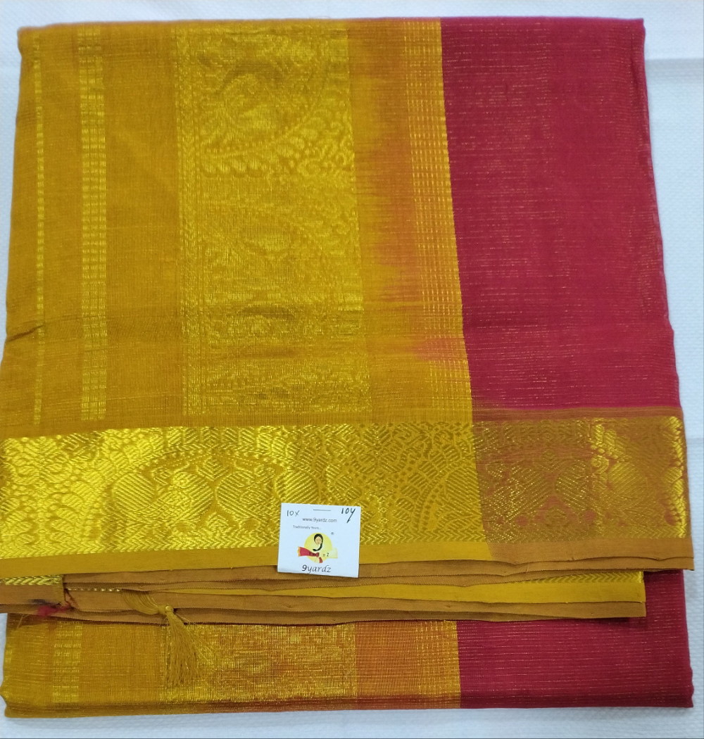 Pure silk cotton Vairaoosi 10yards madisar