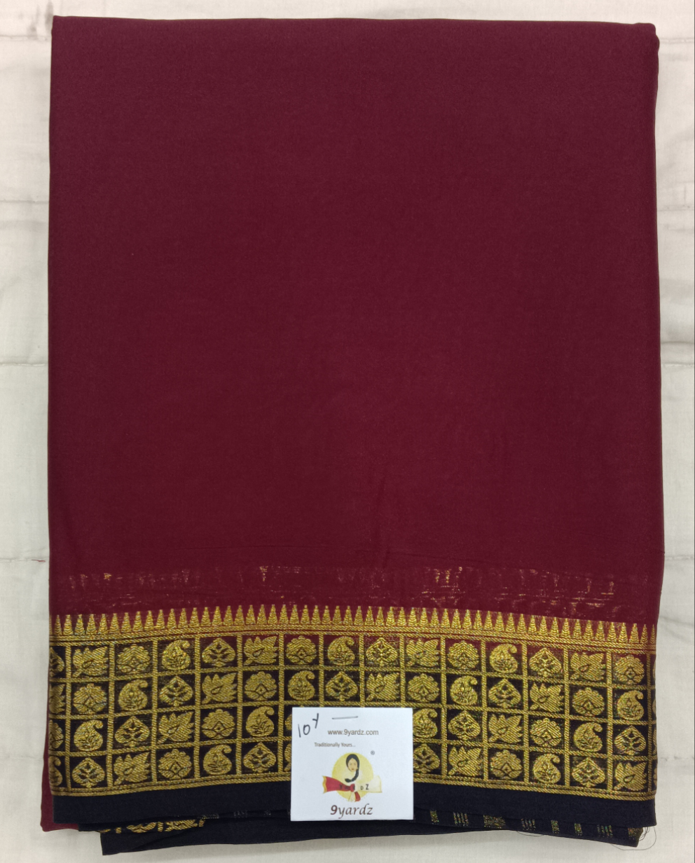 Mysore crepe silk (synthetic)