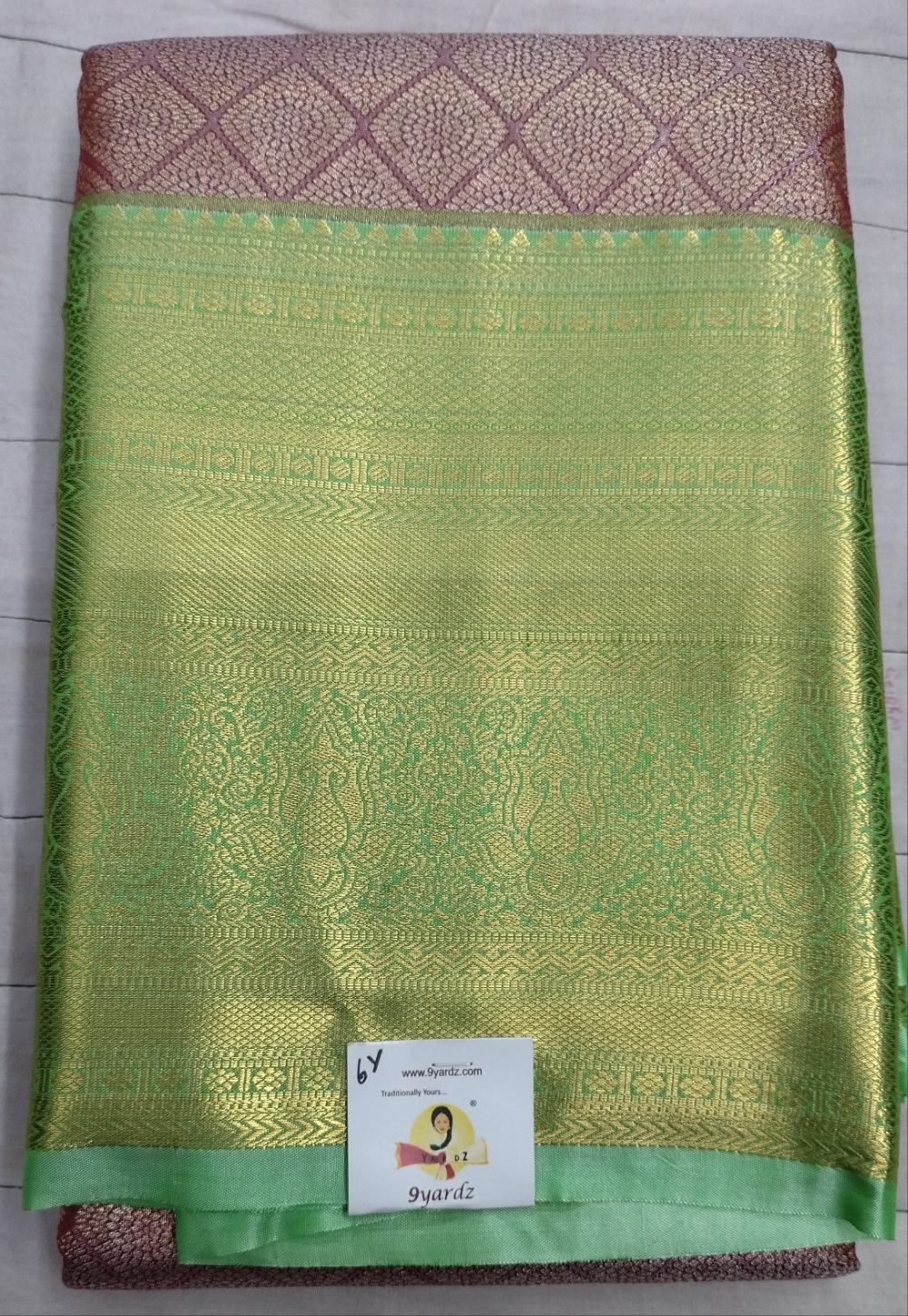 Art silk 6yardz sarees