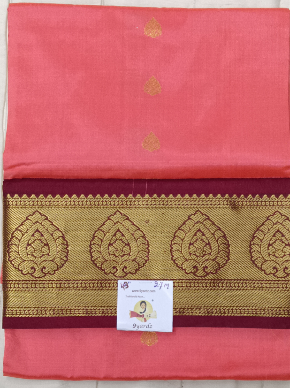 Pattu Pavadai Pure silk 43"