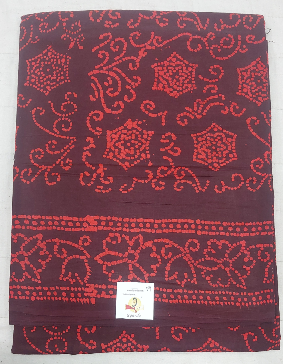 Sungudi cotton 10 yards madisar