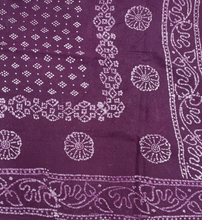 Load image into Gallery viewer, Sungudi cotton 10.5yards 49&quot;