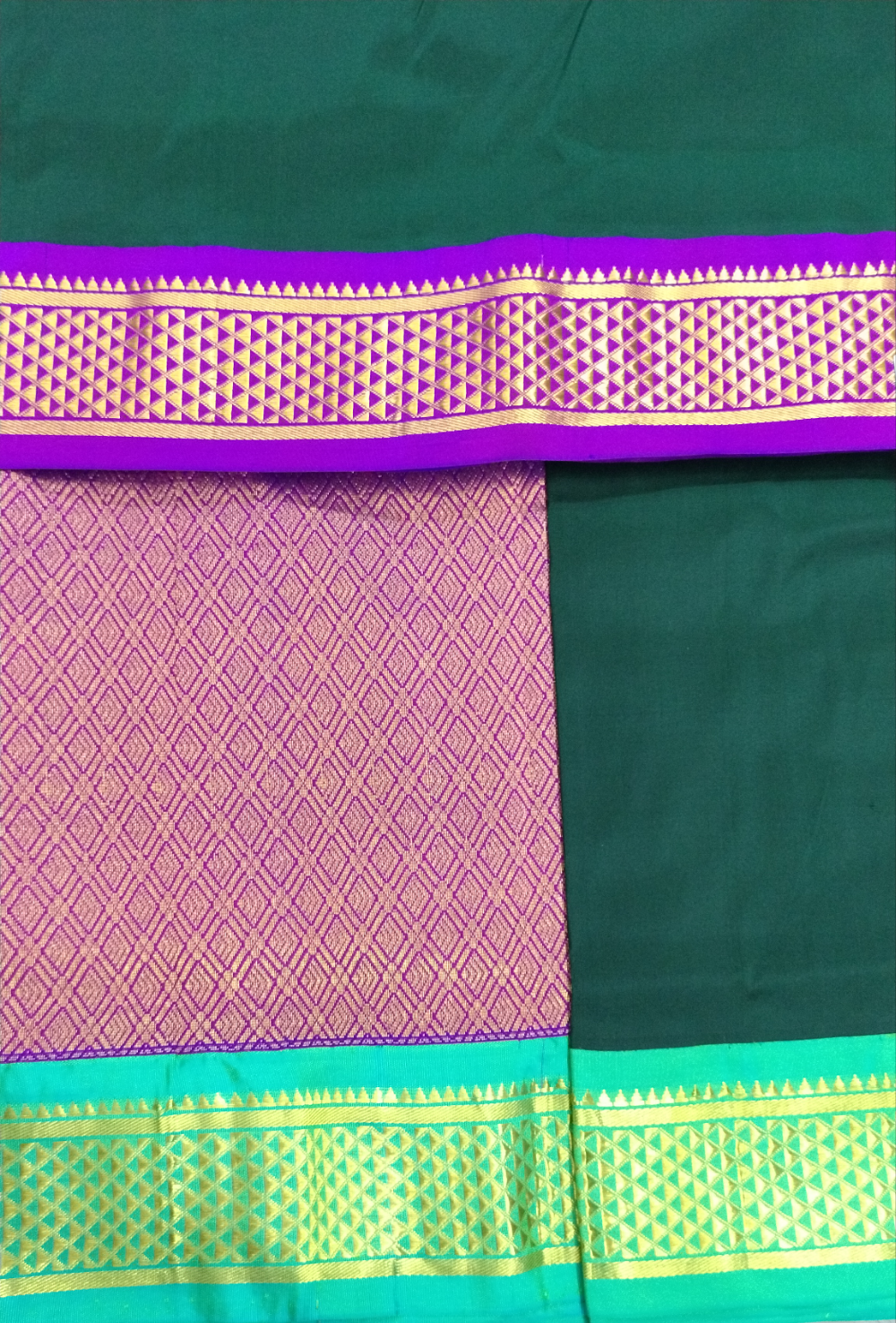 Pure silk madisar 9.5yards
