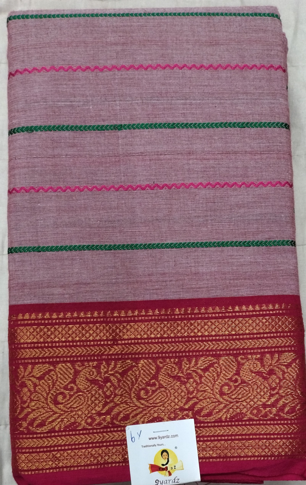 Chettinadu cotton 6yards