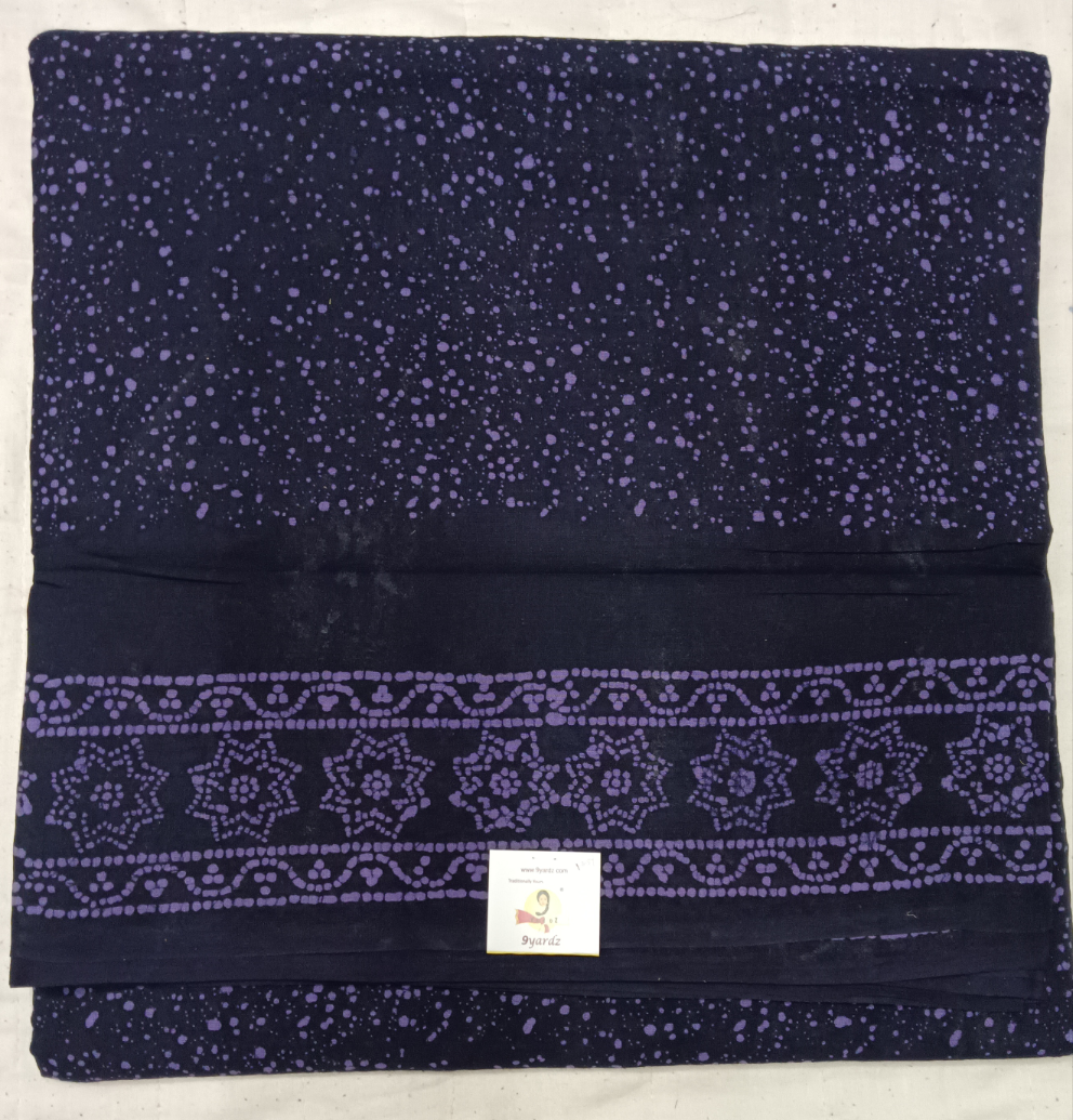 Sungudi Spray Printed 10.5 yards