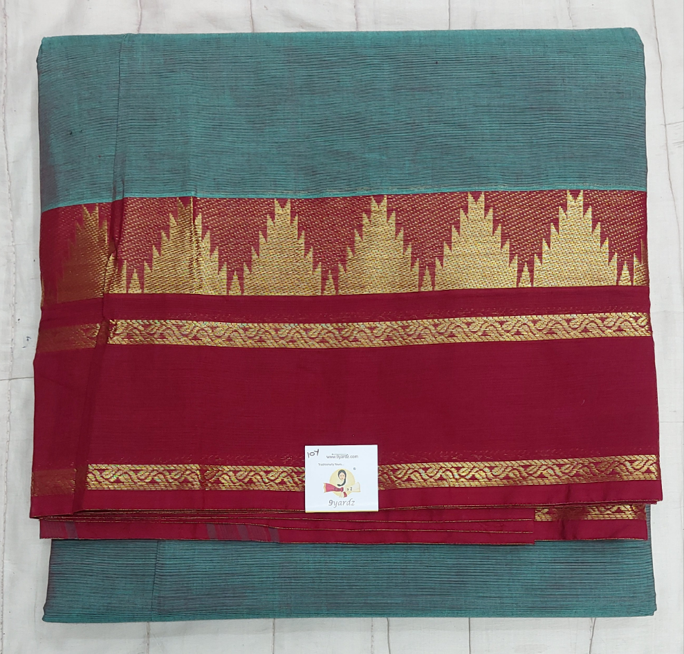 Chettinadu / Karaikudi cotton 10yards madisar