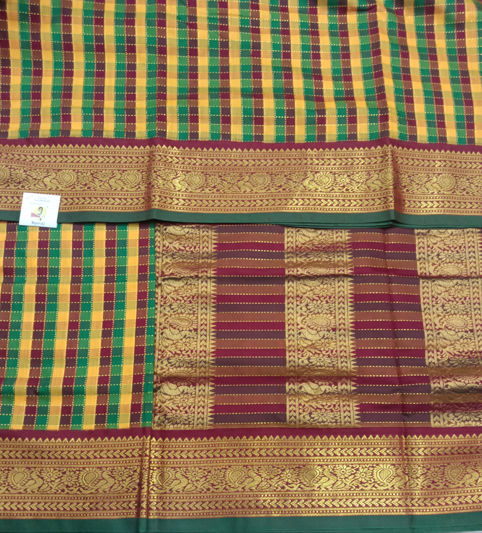 Akshaya cotton 10.25 yards madisar