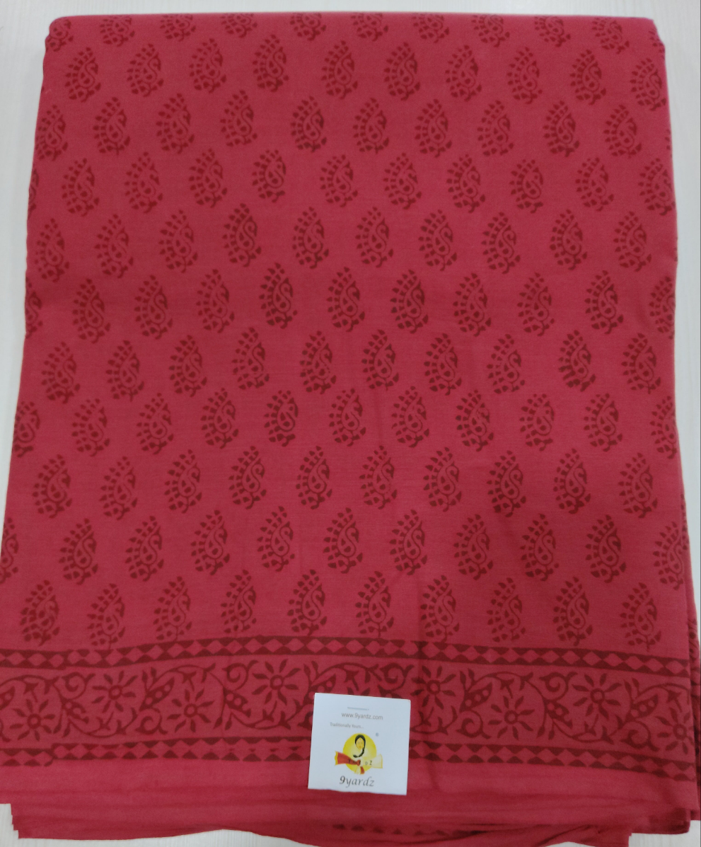 Baag/soft cotton Madisar 11 yards