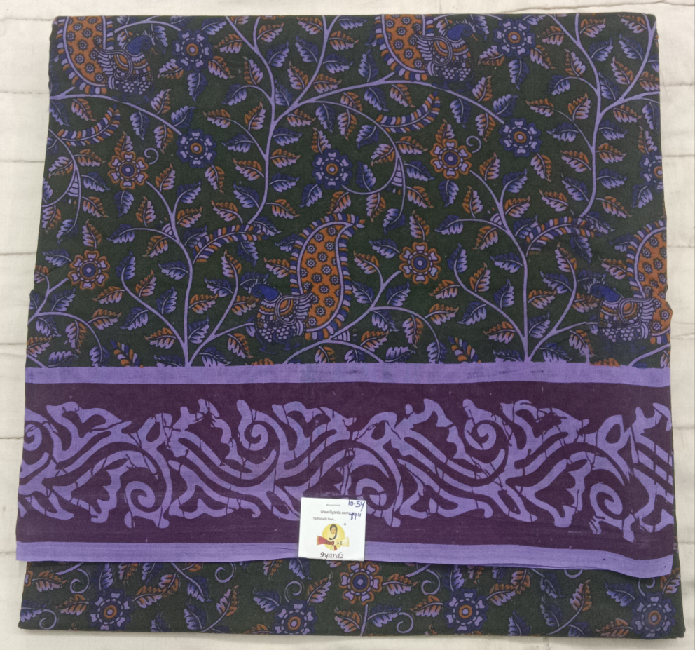 Sungudi cotton 10.5yards 49"
