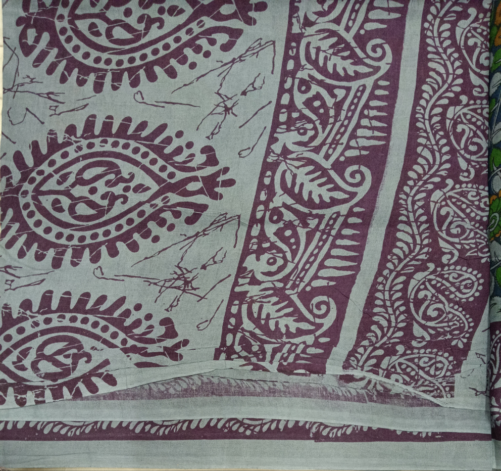 Sungudi cotton 10.5yards 49"