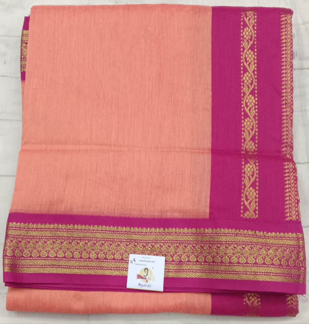 Kalyani Cotton Plain 9.5yardz